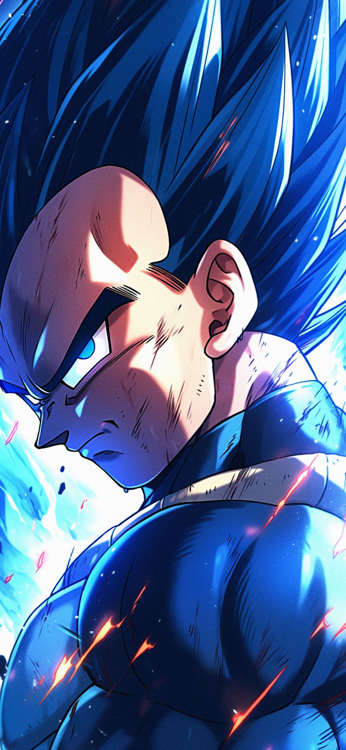 Dbz Vegeta Blue Wallpaper Anime For iPhone