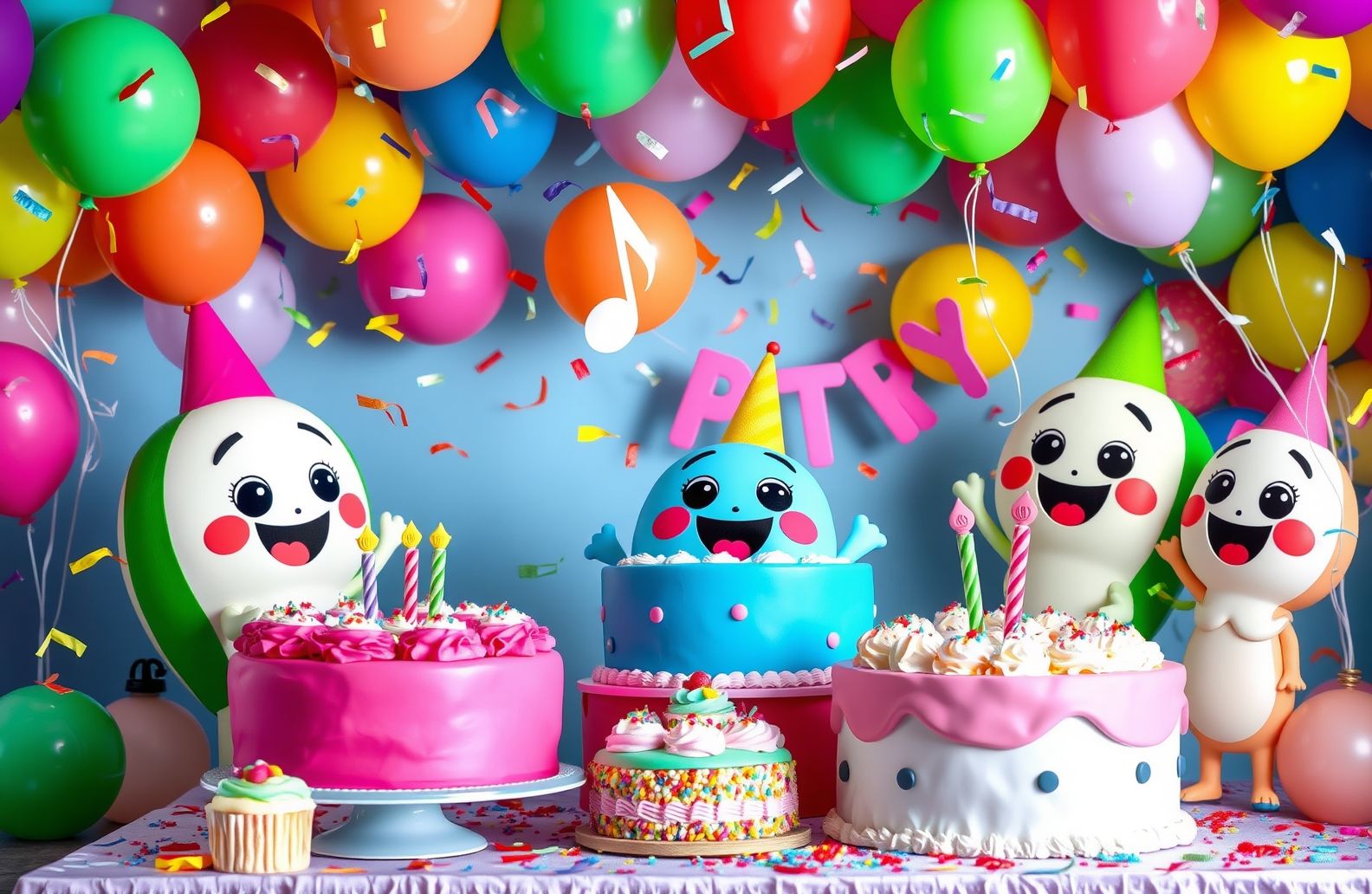 Cocomelon Happy BirtHDay Wallpaper