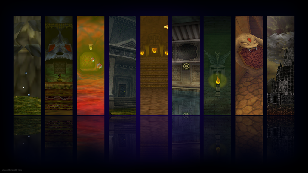 Zelda Ocarina Of Time Dungeon Wallpaper Higherres By Whatgibbz On