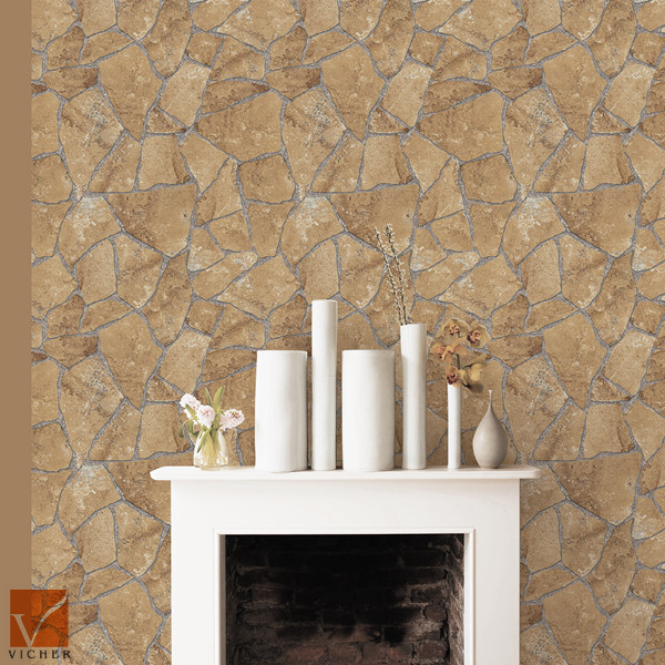 Natural Stone Brick Marble Design Wallpaper 3d