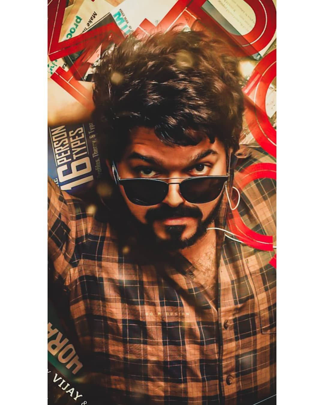 Master Vijay 4k Wallpaper