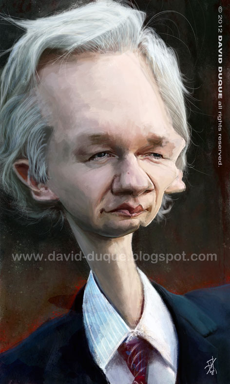 Julian Assange By David Duque