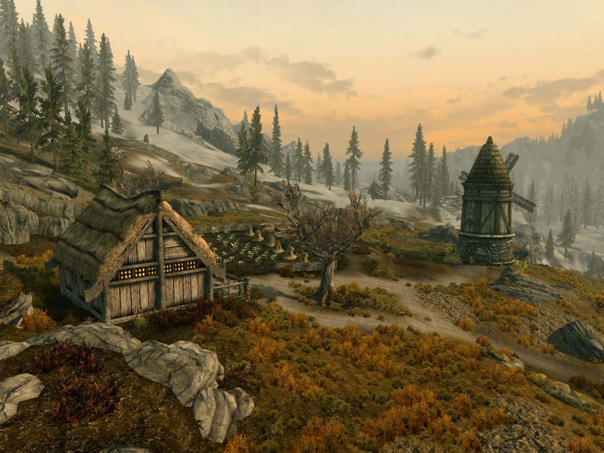 Heljarchen Hall Wallpaper