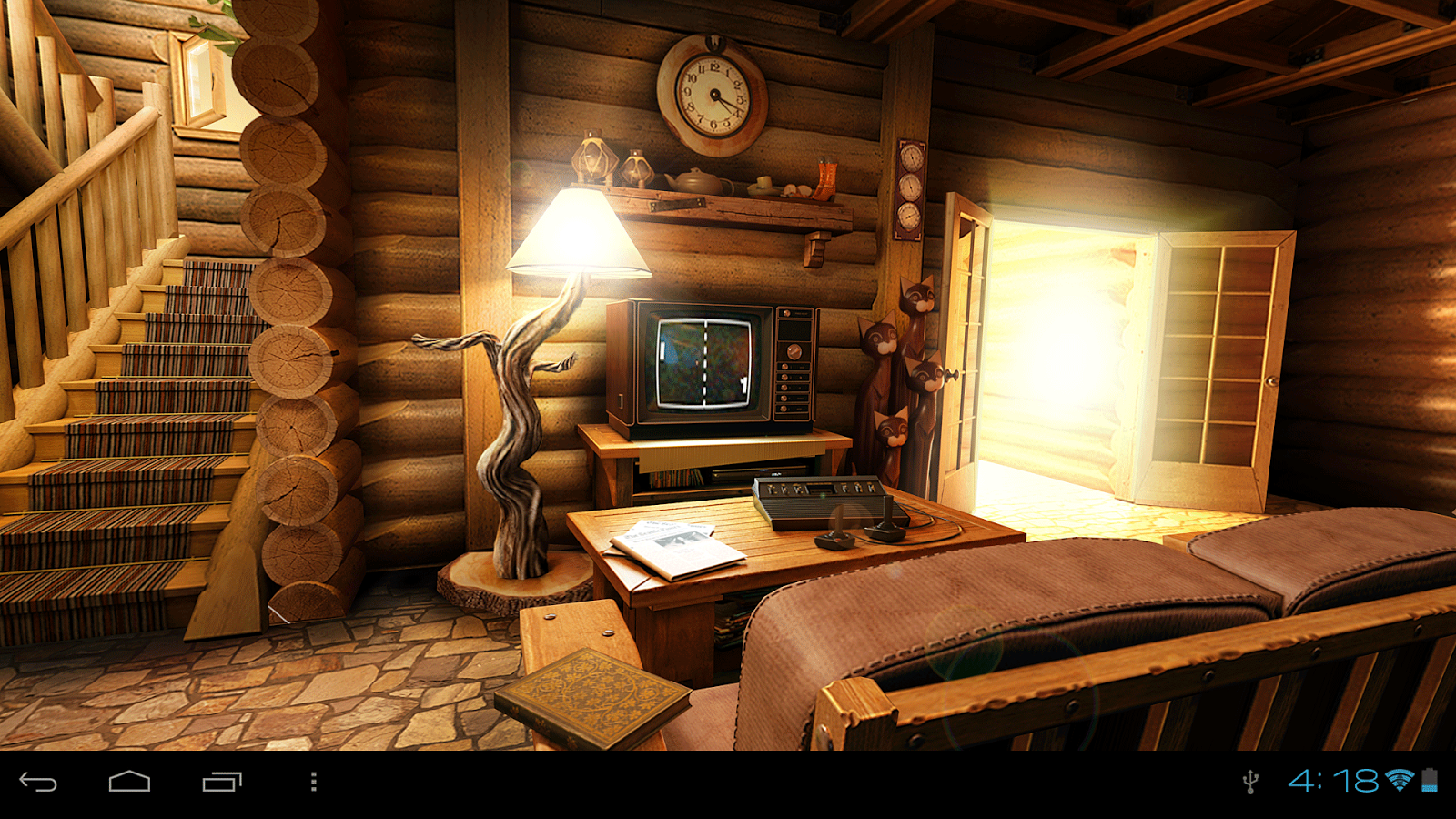 My Log Home 3d Wallpaper Android Apps On Google Play