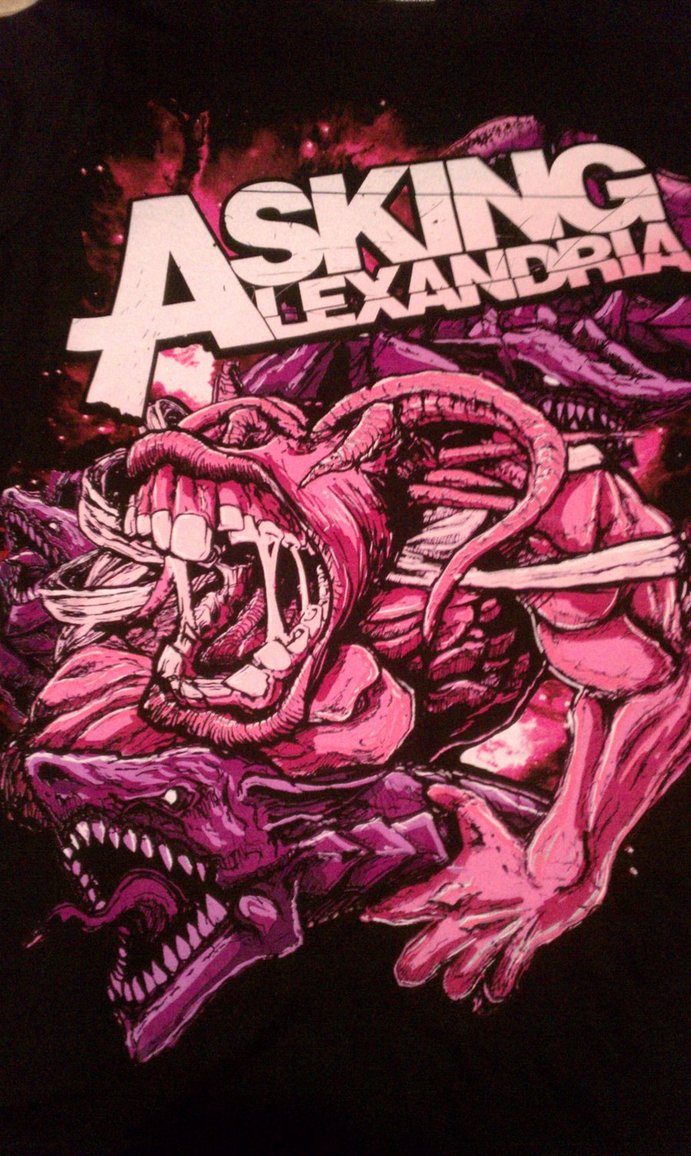 Asking Alexandria Shirt By Awsomeworld125