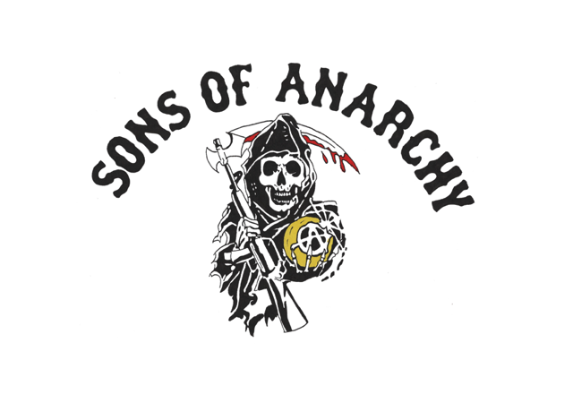 Sons Of Anarchy Logo Halfwheel