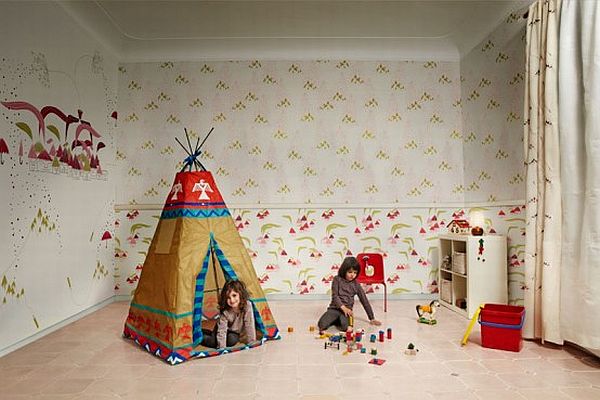 Wallpaper for the Kids Room by Tres Tintas Barcelona