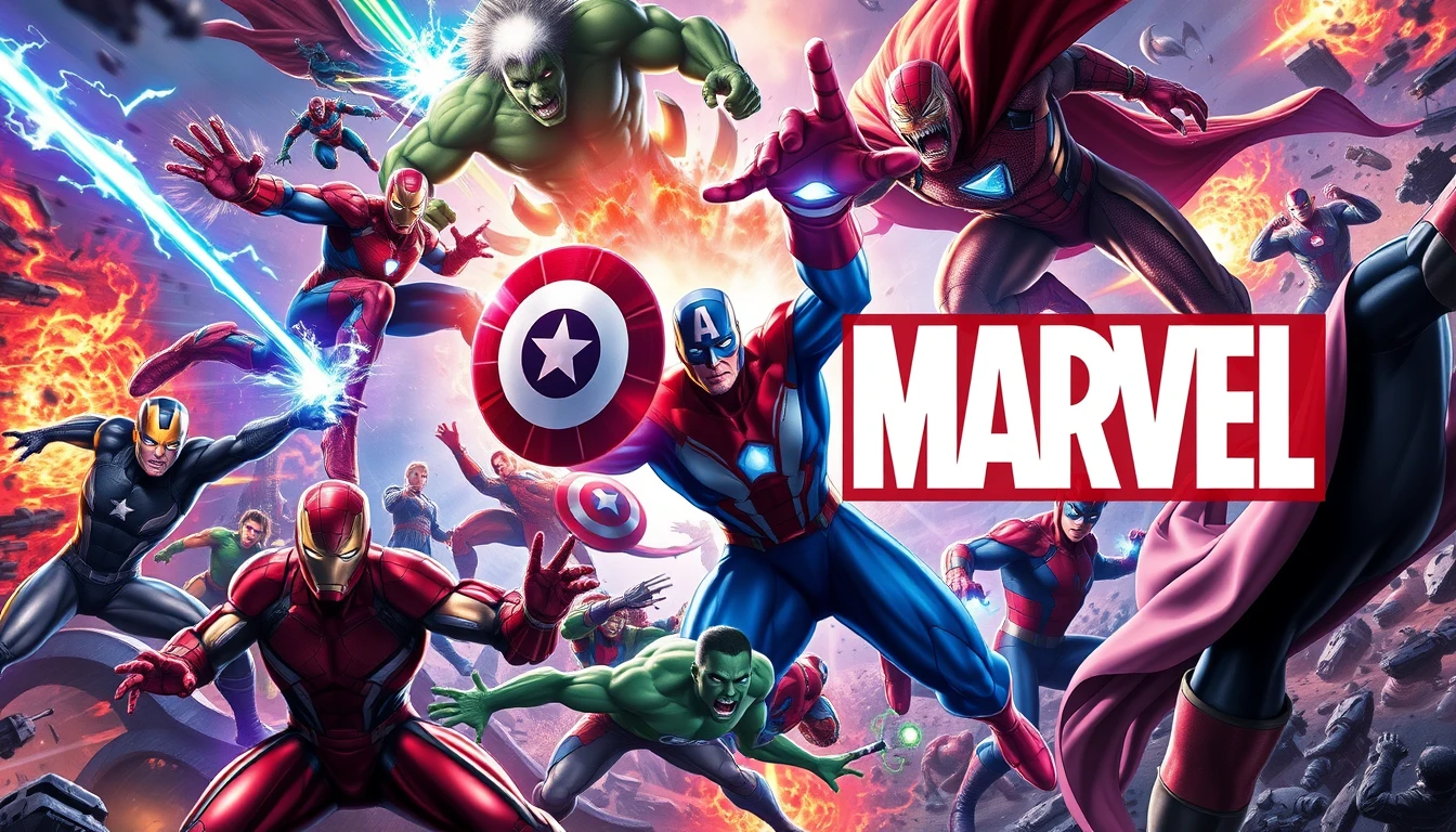Marvel 12k Wallpaper