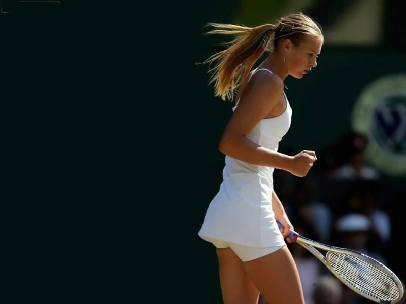 Wallpaper Tennis Star Maria Sharapova