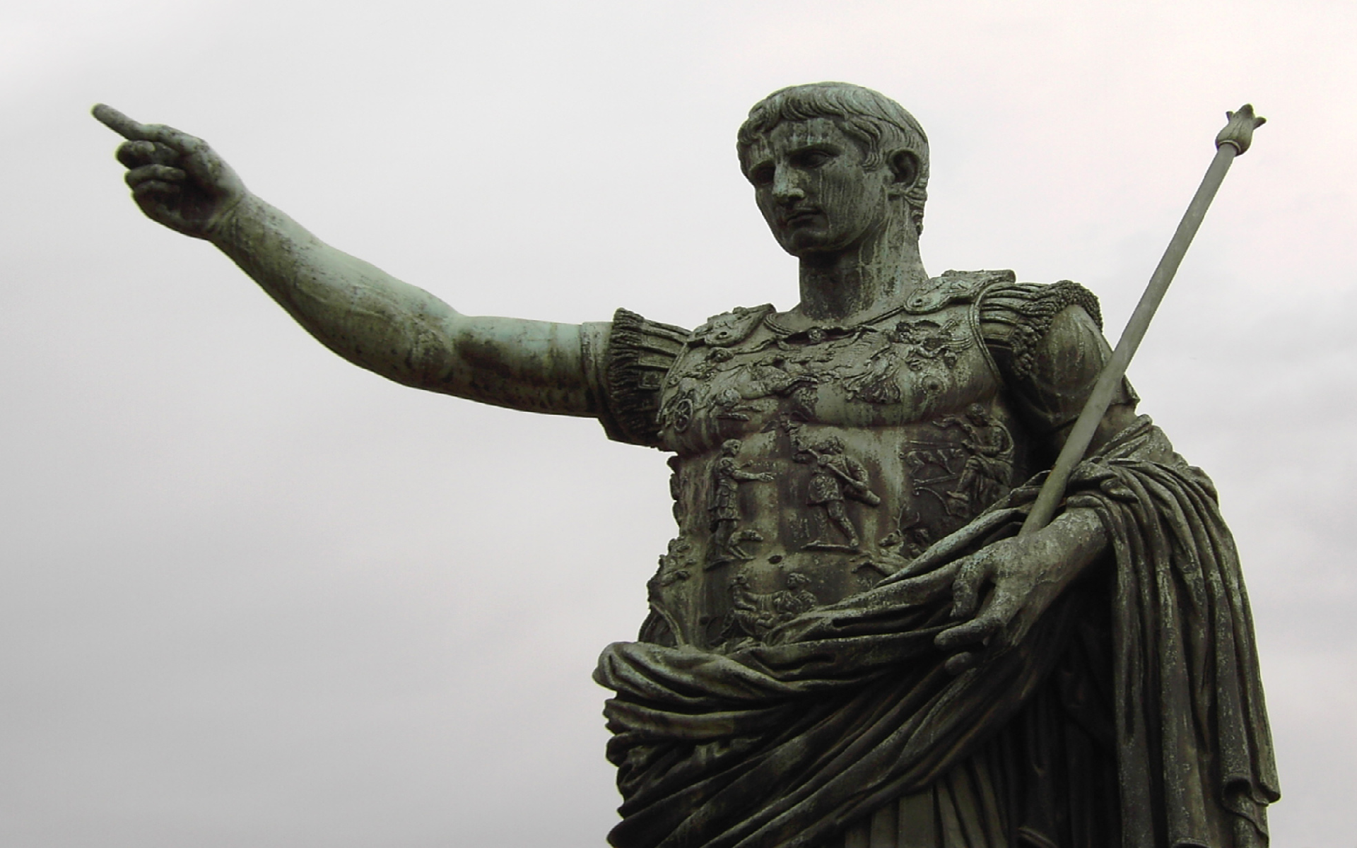 Rome Latin Wallpaper Statues Emperador
