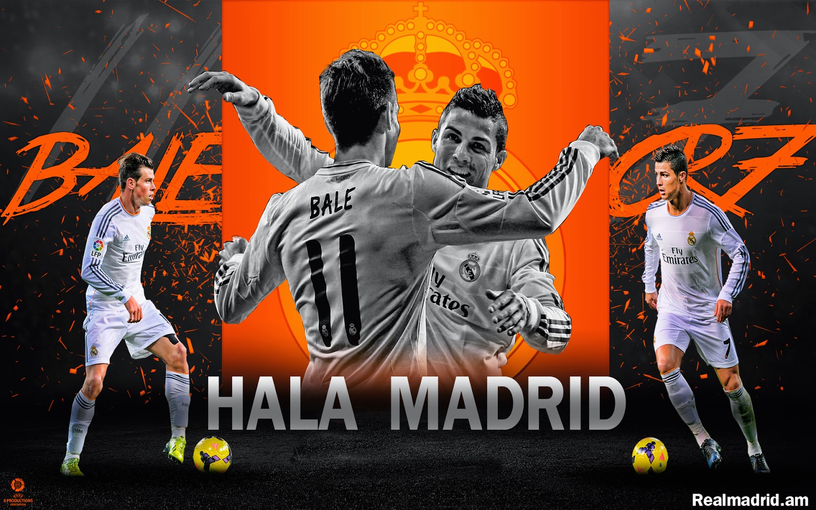 Bale And Ronaldo Real Madrid Wallpaper