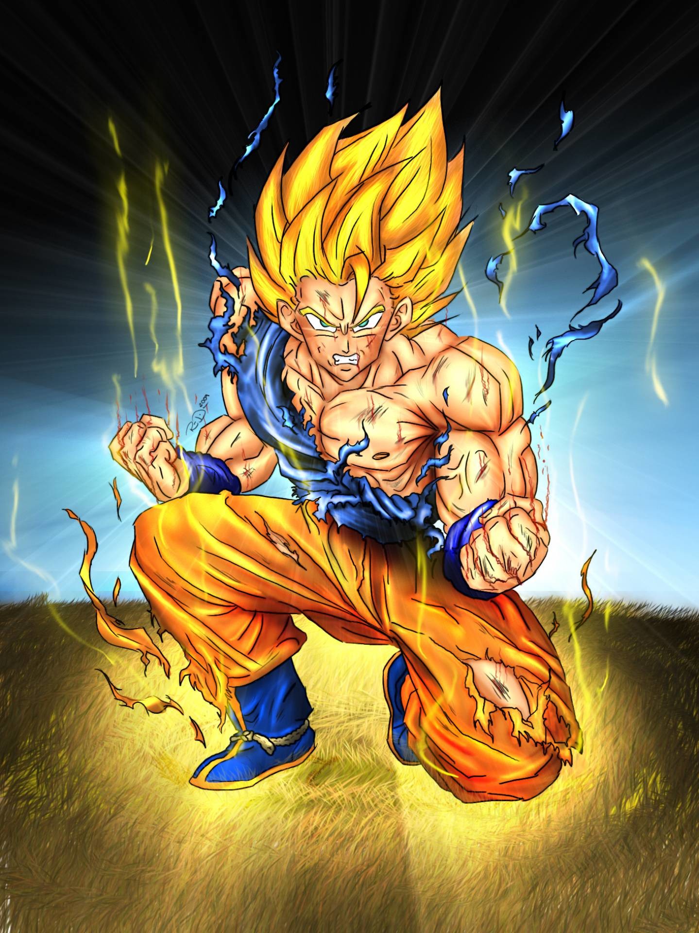 Super Saiyan Wallpaper