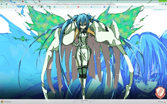 This is the theme HLP Nymph from the anime Heavens Lost
