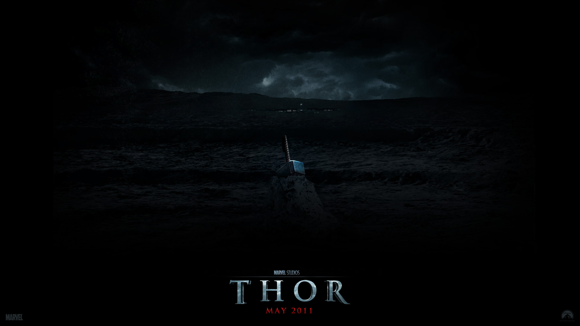 Thor S Hammer From The Marvel Studios Movie Wallpaper