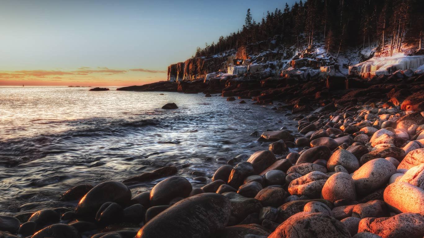 HD Otter Cliff Acadia Np Maine Wallpaper Car Pictures