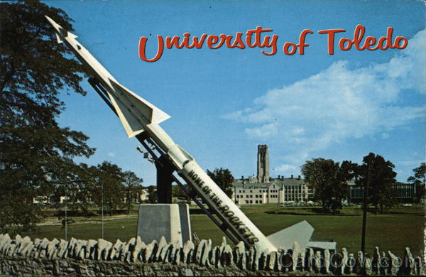 University Of Toledo Postcard