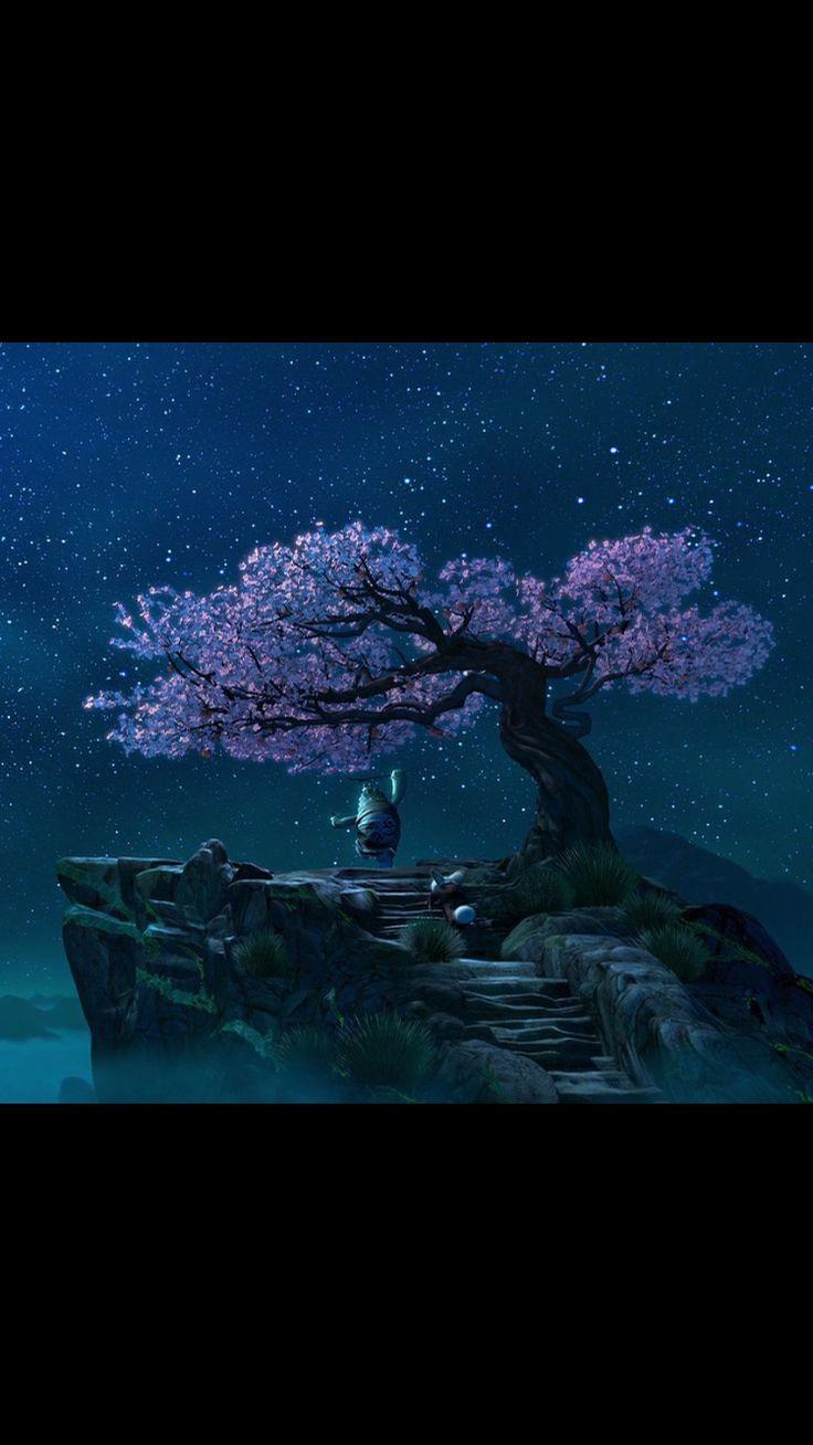 Master Oogway And His Peach Tree Would Be Nice To Paint It