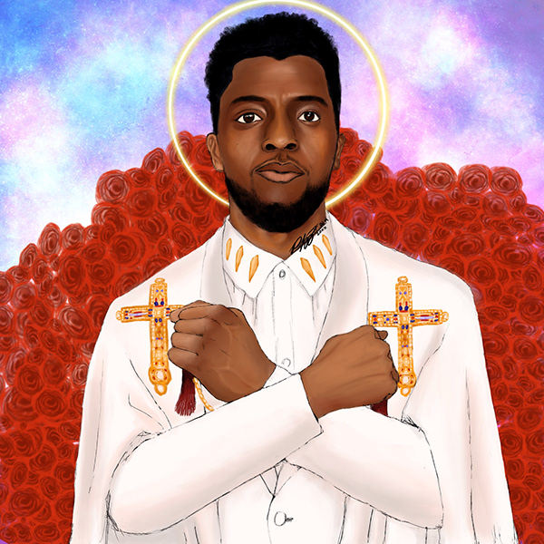 Chadwick On Wallpaper