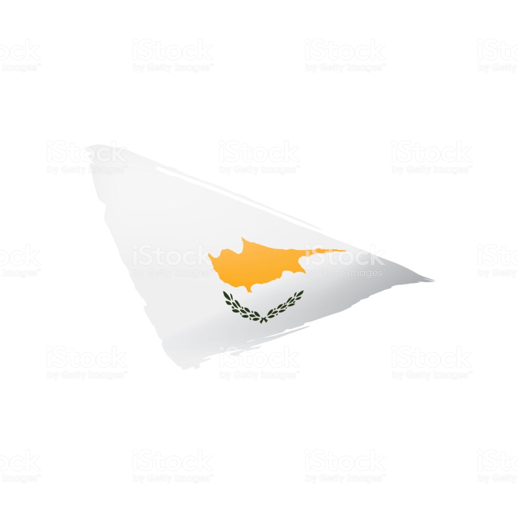 Cyprus Flag Vector Illustration On A White Background Stock
