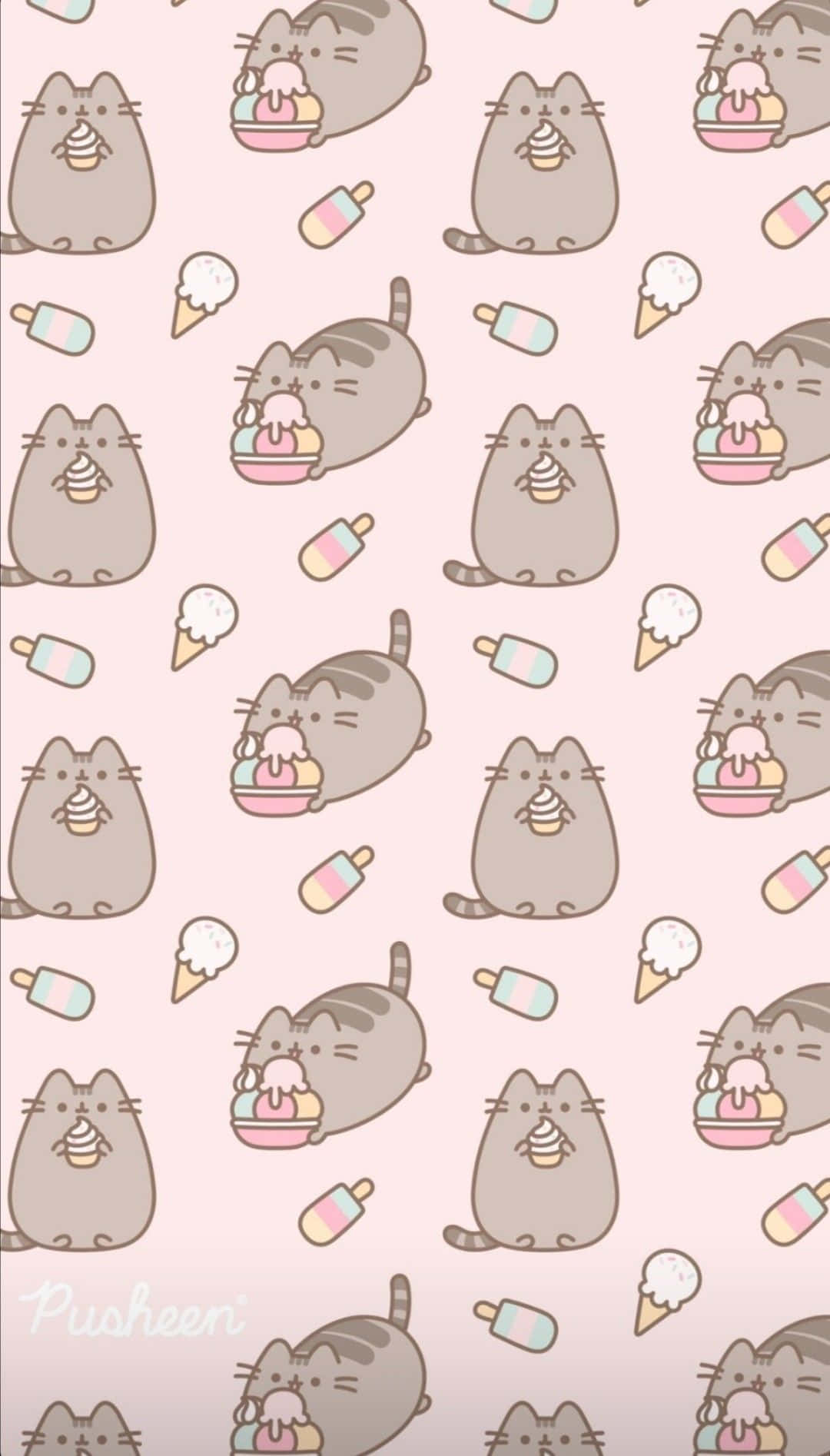 Cute Pusheen Wallpaper