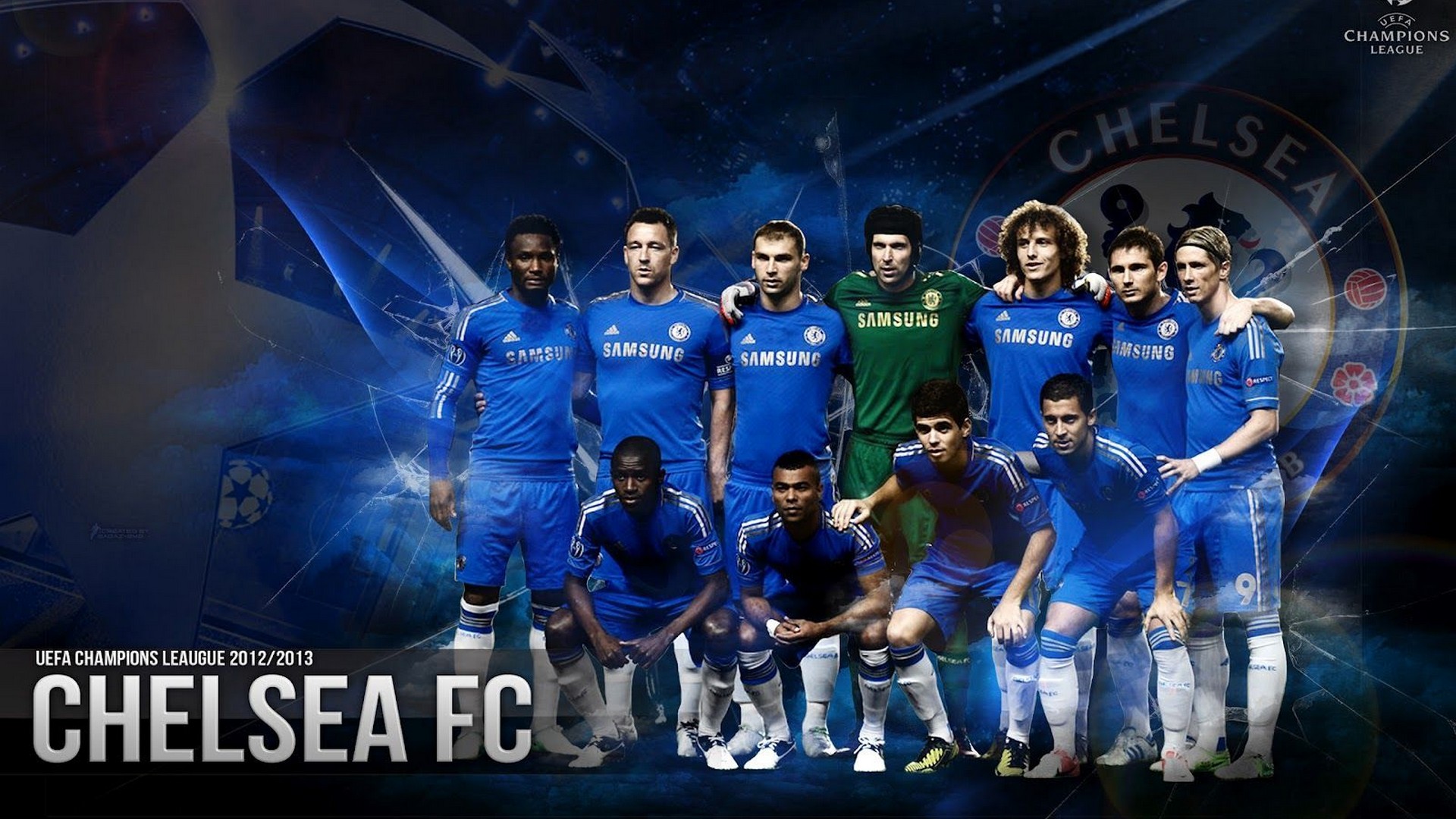 Chelsea Champions League Background HD Football Wallpaper
