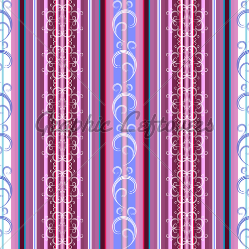 Free download Repeating Striped Pink Blue Pattern With Border [500x500