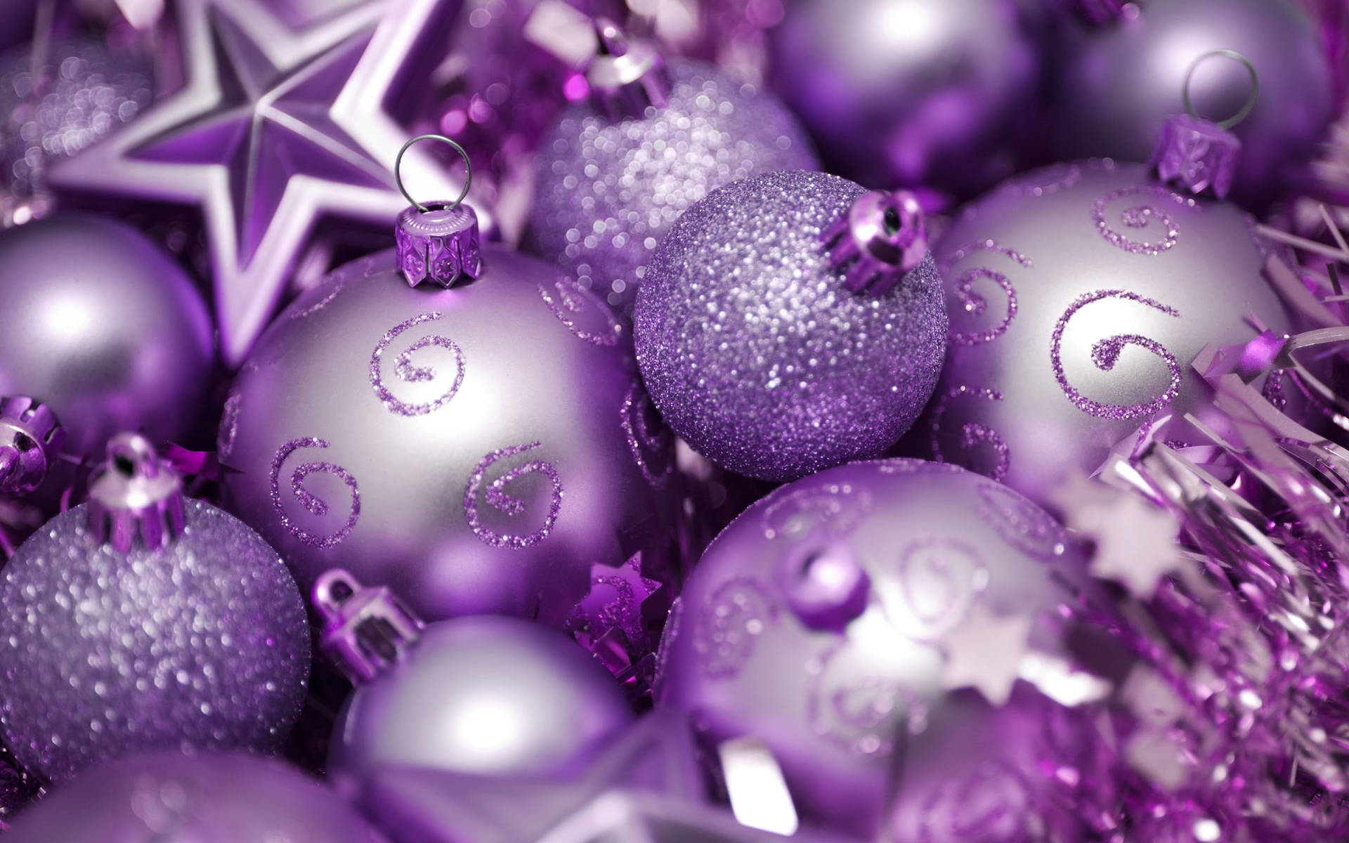 Christmas Balls Wallpaper
