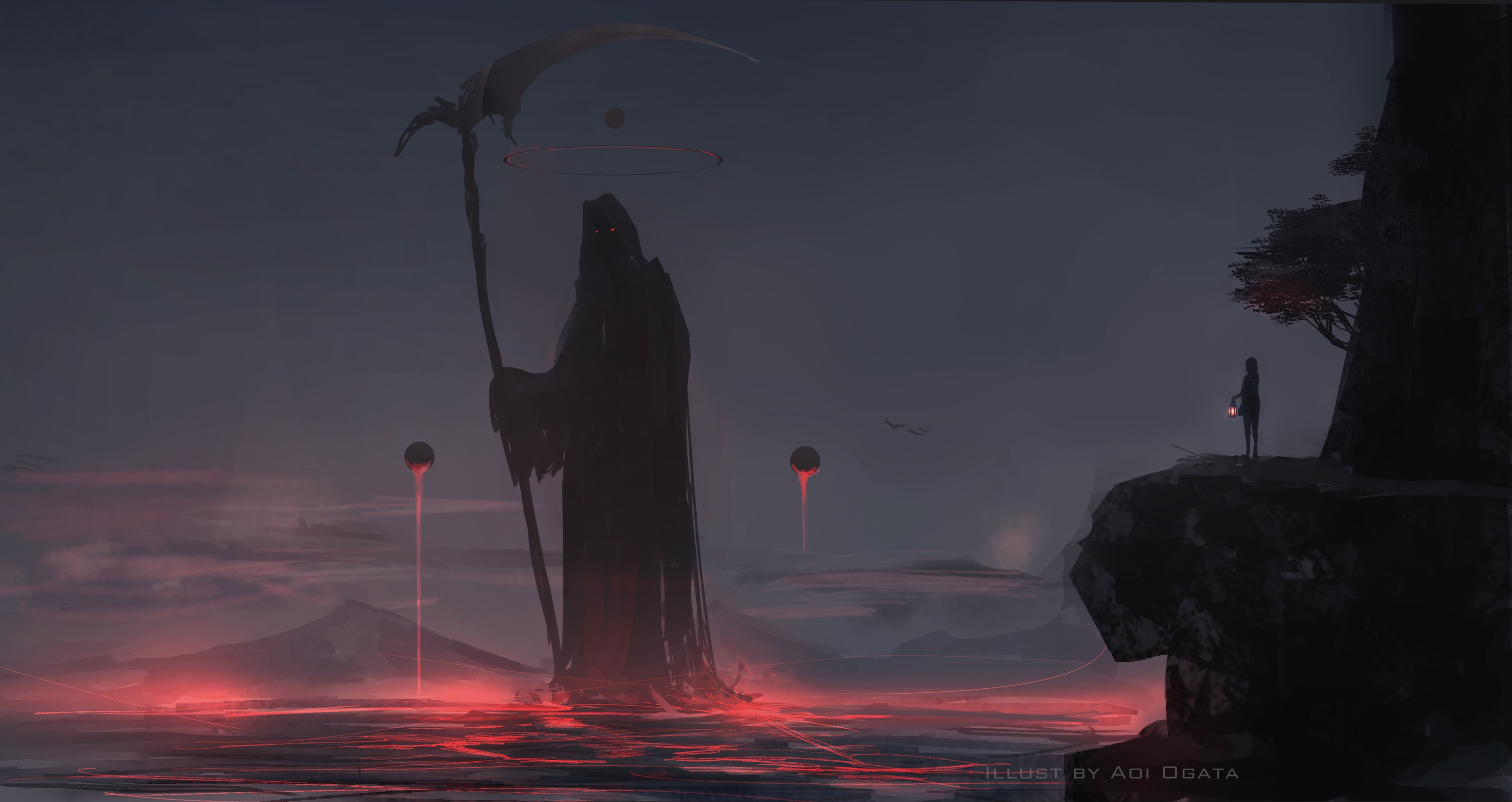Grim Reaper Wallpaper HD Artist 4k Image Photos And