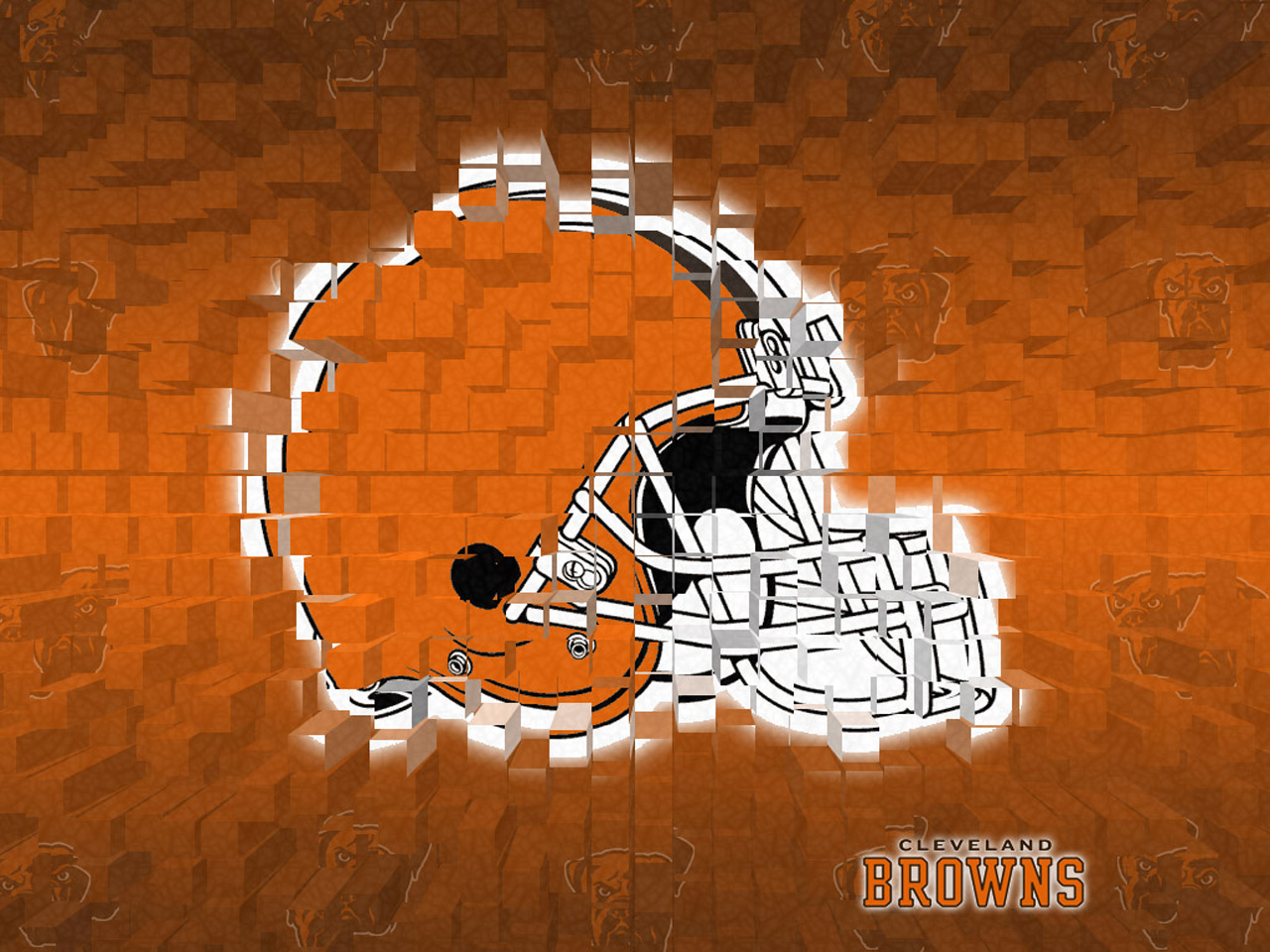 Cleveland Browns Helmet Wallpaper