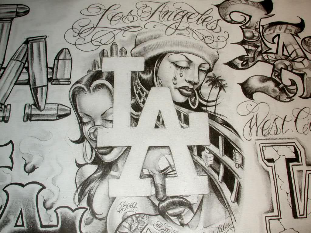 Gangsta Cartoon Wallpaper On