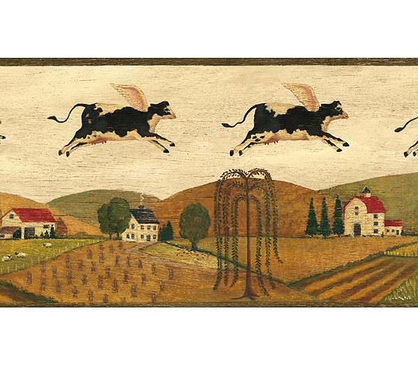 Free download Black Country Cows Wallpaper Border [600x525] for your