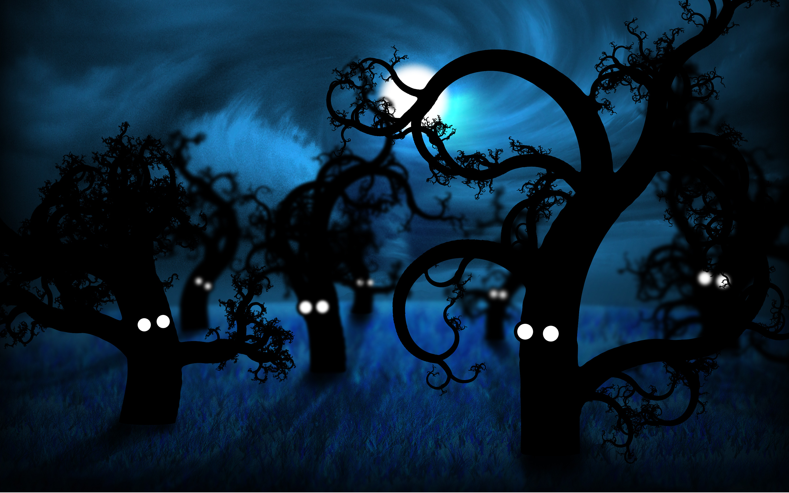 Haunted Forest Wallpaper Is A Great For Your Puter