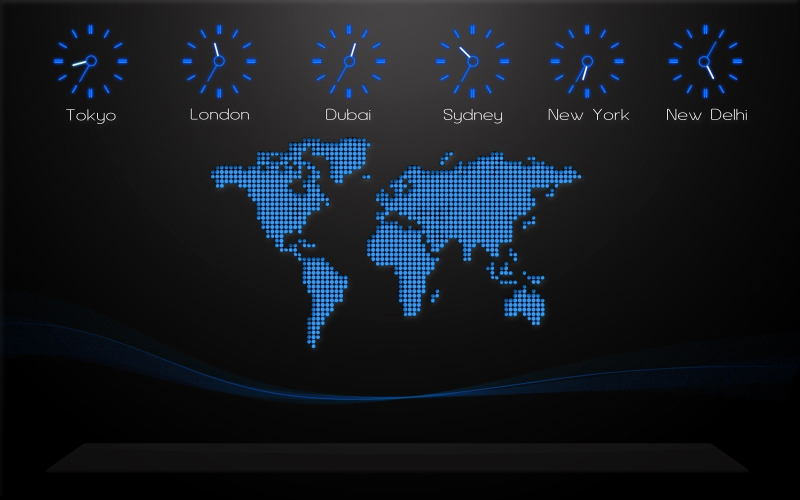 World Map on Your Desktop Creative Designs Desktop Wallpaper Download
