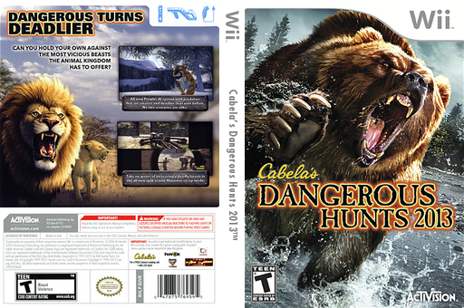 Cabela S Dangerous Hunts Wii U
