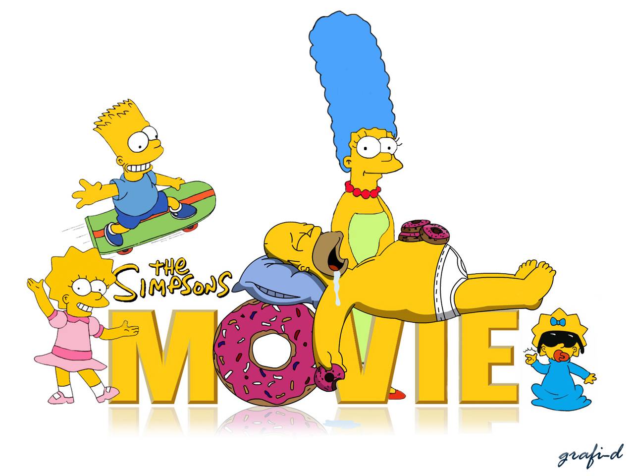 The Simpsons Movie The Simpsons Movie desktop wallpaper 1280x960