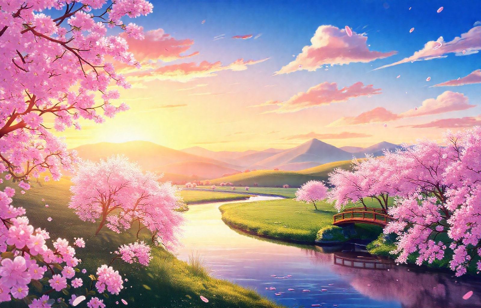 Anime Landscapes Wallpaper
