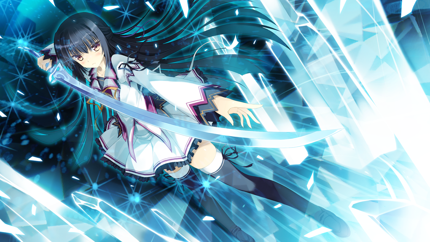 Sword Tateha Thighhighs Weapon HD Wallpaper Background Image