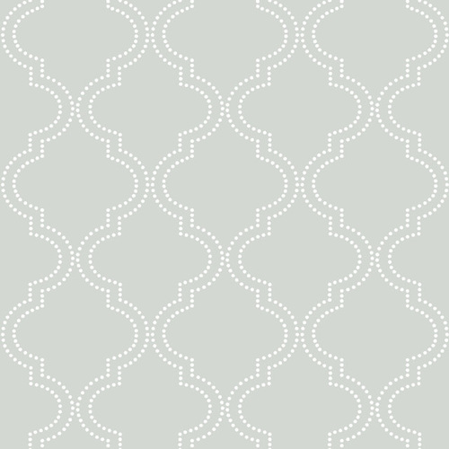 Free download Modern Quatrefoil Peel and Stick Wallpaper Gray 4 Rolls