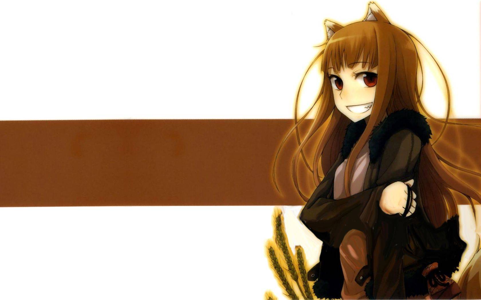 Holo In Black Spice And Wolf Wallpaper