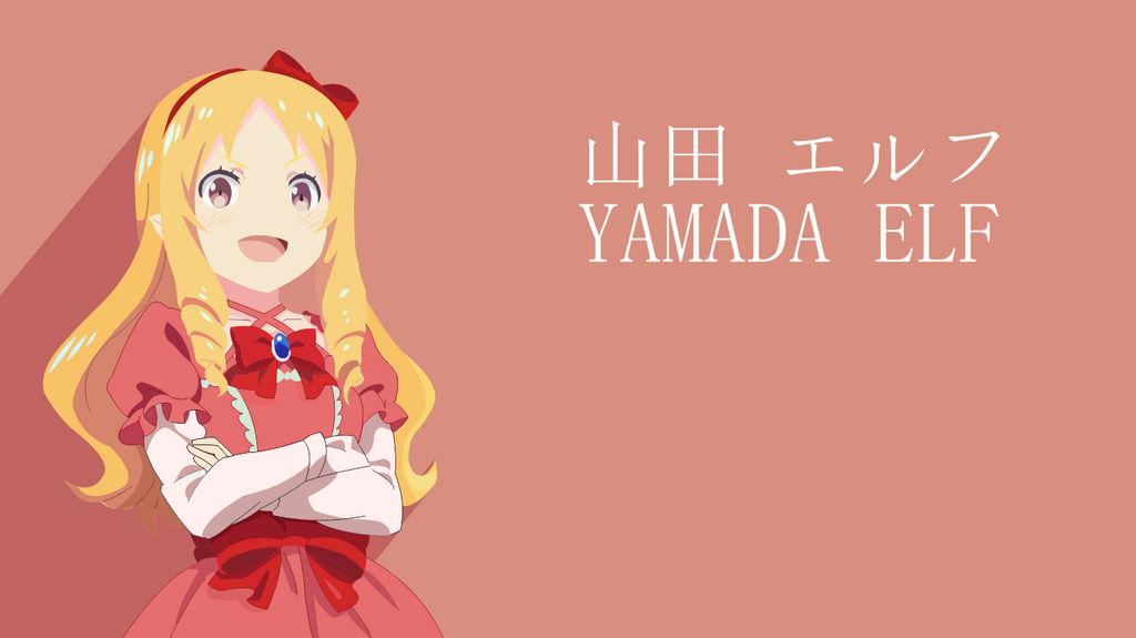 Minimalist Wallpaper Yamada Elf By Desainya Angga