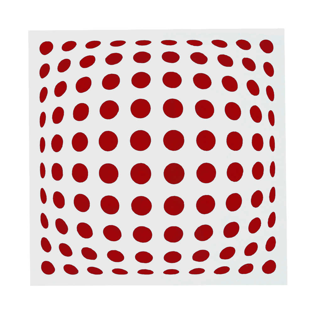 Cm Diy Crafts Layering Polka Dot Background Stencil For