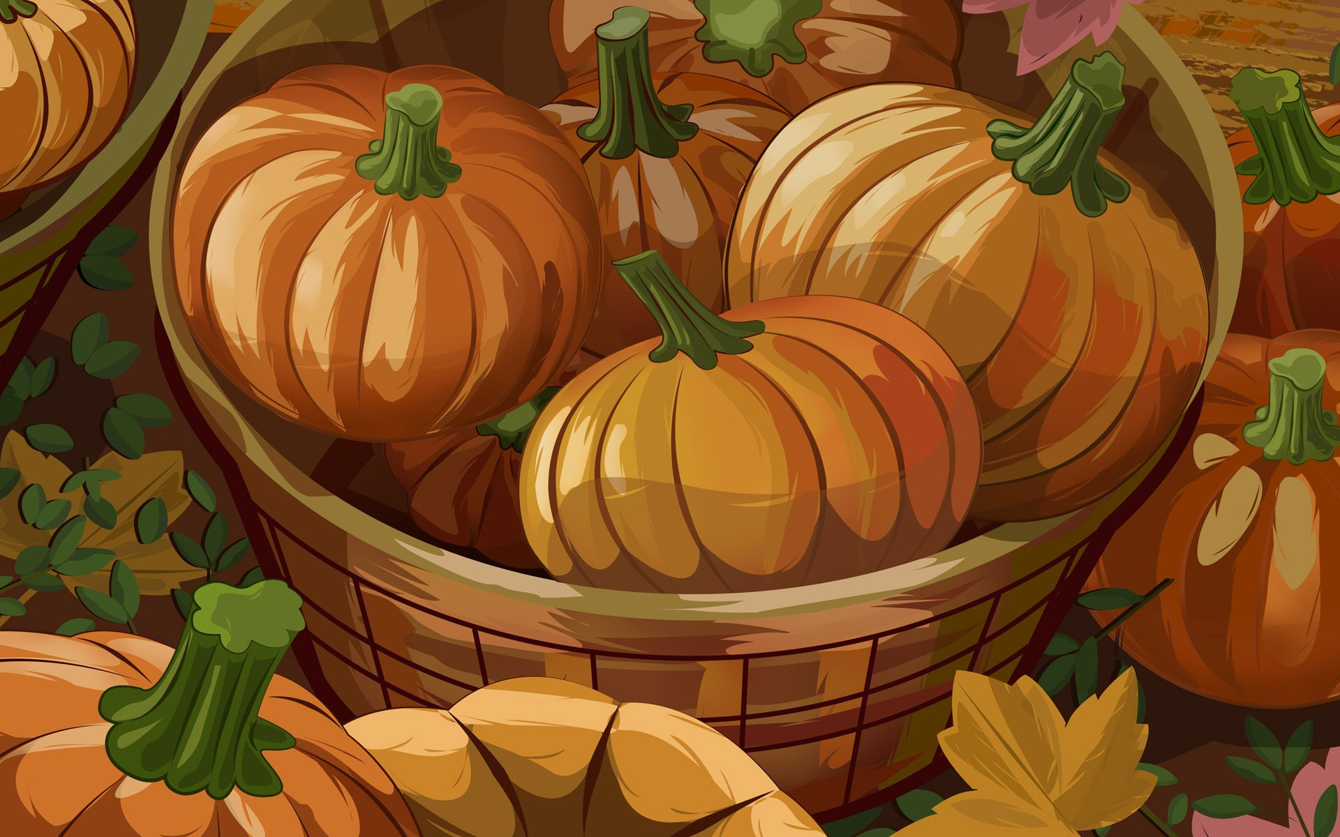 Pumpkins Wallpaper