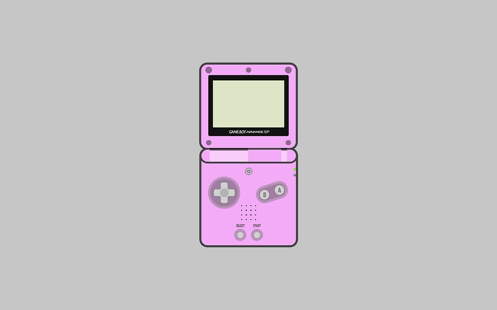 Nintendo Game Boy Advance Sp Wallpaper Pink X