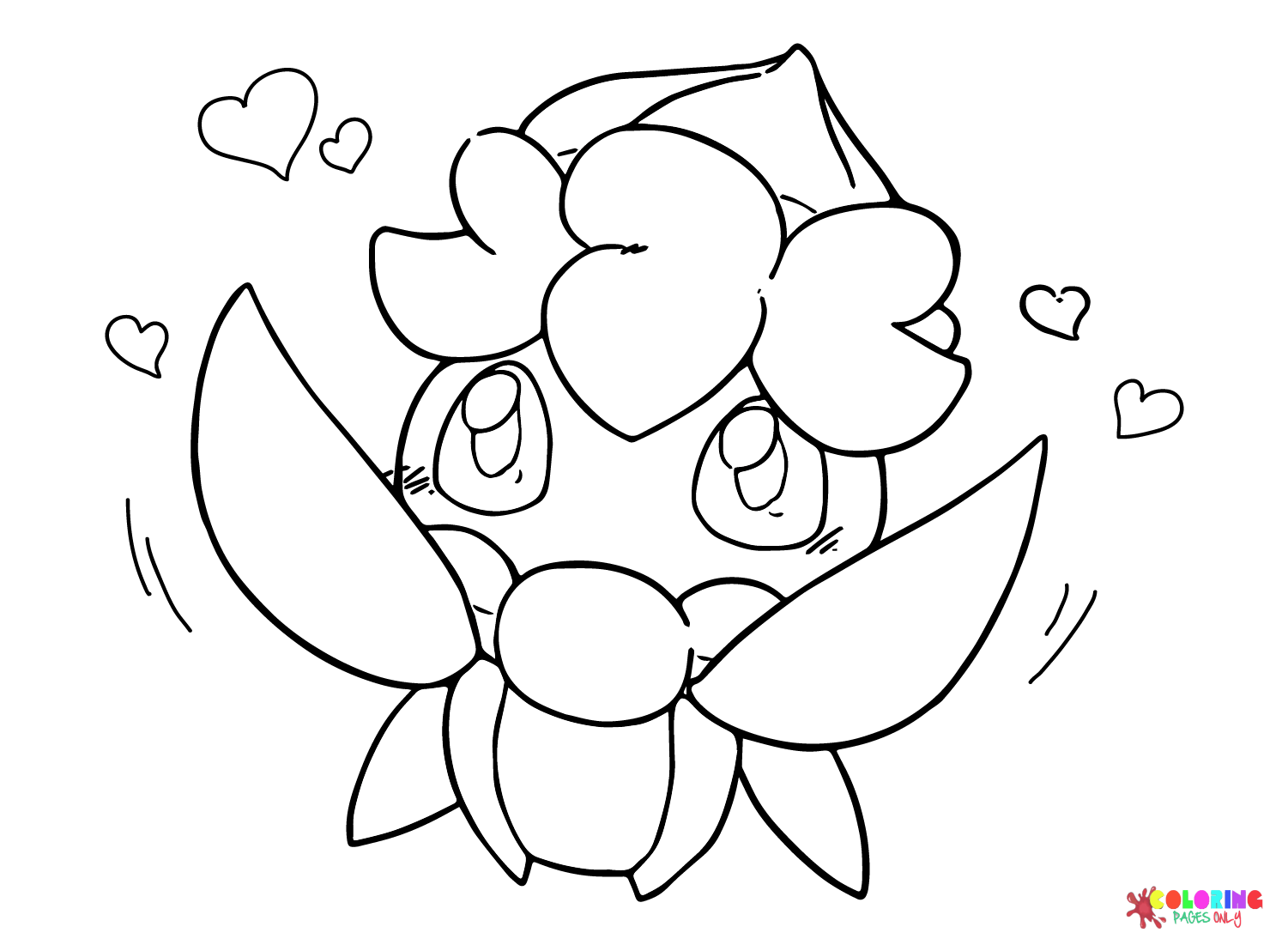 Fomantis Cute Coloring Wallpaper
