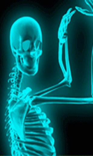 Bigger Neon Skeleton Live Wallpaper For Android Screenshot