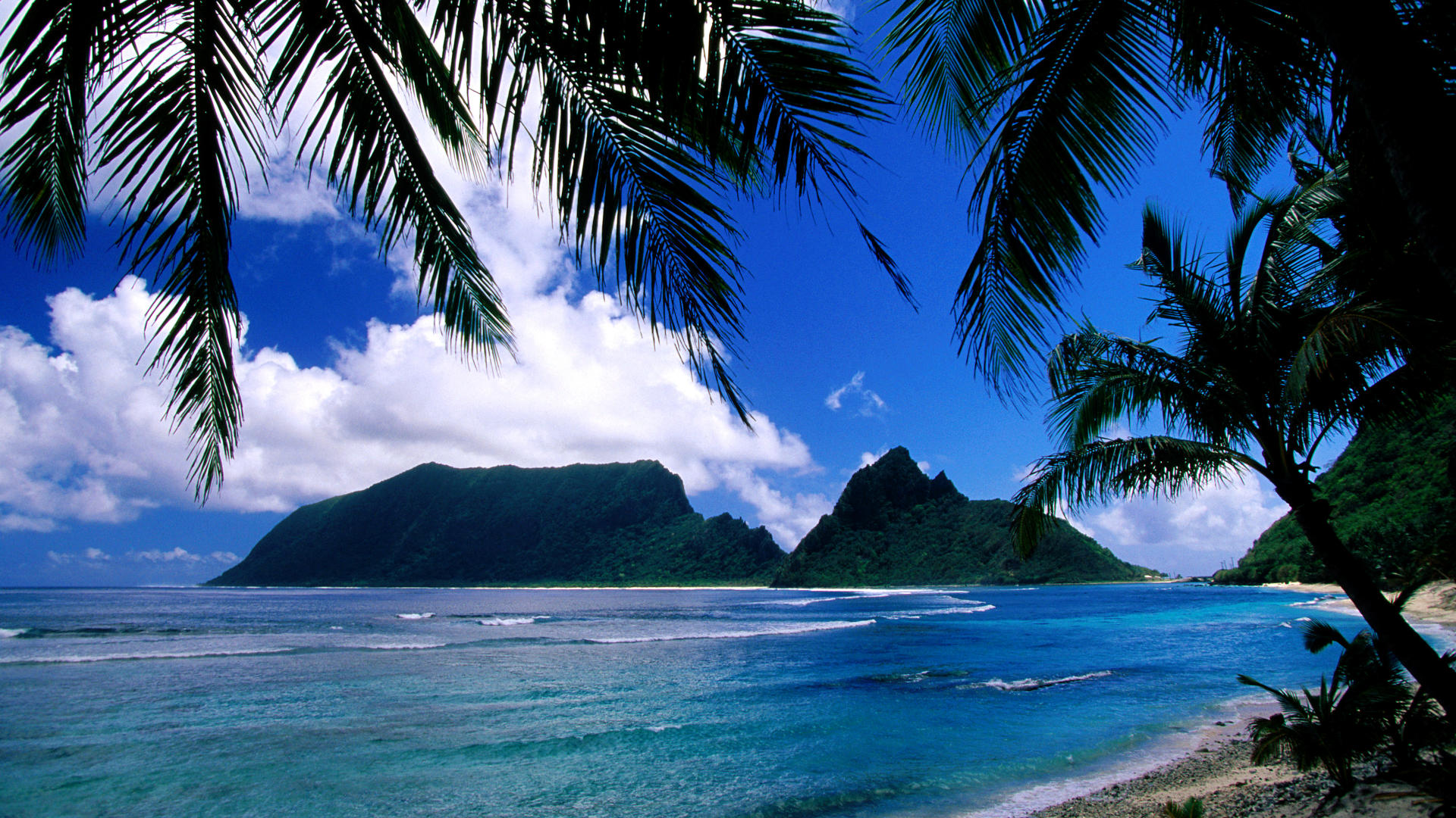 Beach Desktop Background And Wallpaper Ofu Island American Samoa