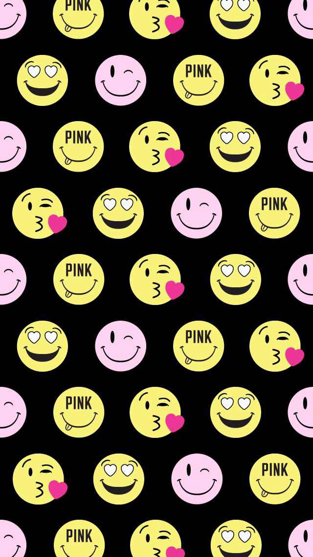 Vs Pink Emoji Wallpaper Victoria S Secret