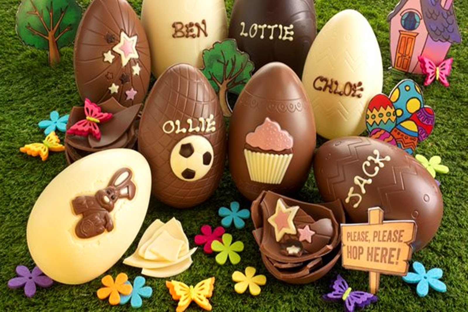 Easter Egg Chocolate Yummy Photo 2014 Charming collection of Photos 1600x10...