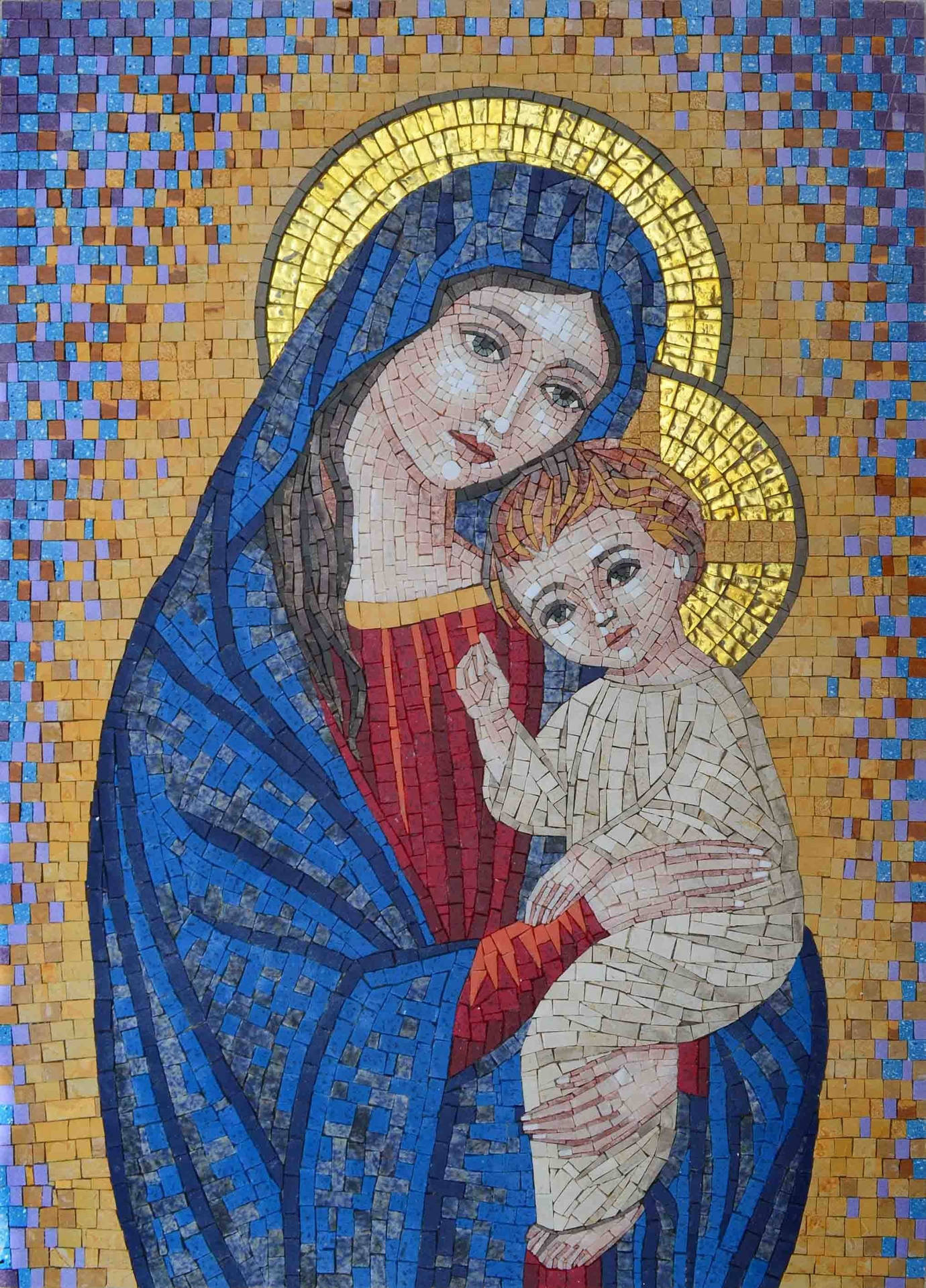 Mary And Jesus Wallpaper