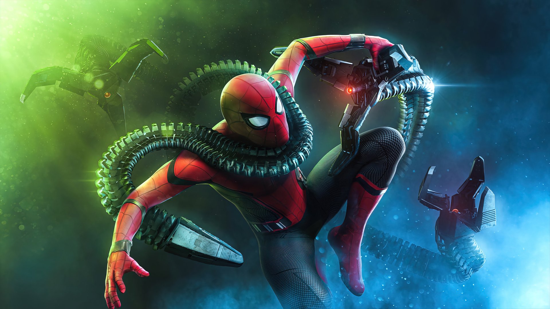 Peter Parker Spider Man Movie Wallpaper